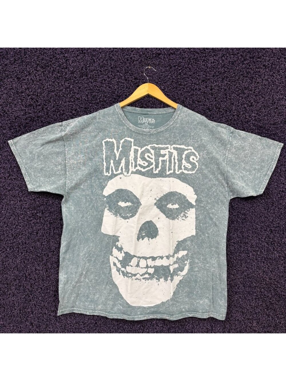 Misfits Big Face Crimson Ghost Fiend Horror Punk T-Shirt XL